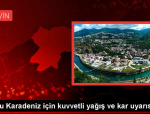 Doğu Karadeniz’de yarın kuvvetli yağış ve kar bekleniyor