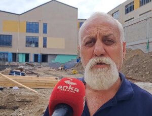 Artvin’de okul inşaatının yanına spor müdürlüğü binası reaksiyon çekti