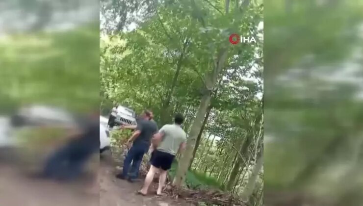 Mesire alanı projesinde yaşanan silahlı hengamenin imajları ortaya çıktı