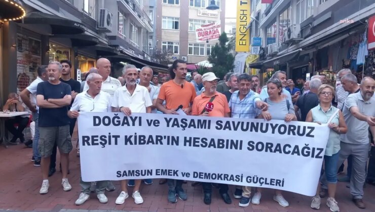 Samsun Emek ve Demokrasi Güçleri, Hopa’da tabiat talanına karşı hareket yaptı