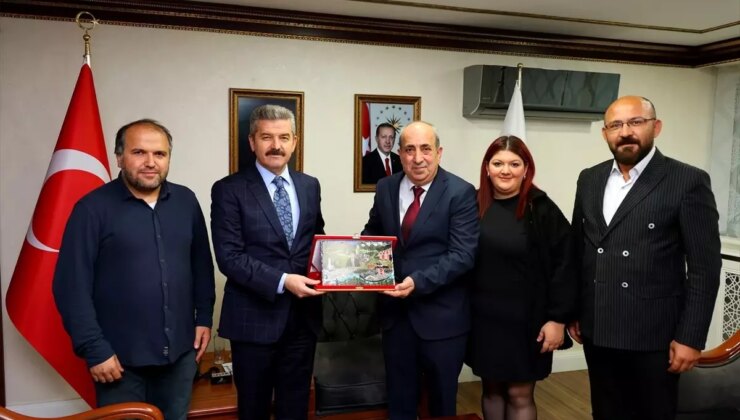 AGC Başkanı Zeki Alkan, Vali Ergün’ü Ziyaret Etti