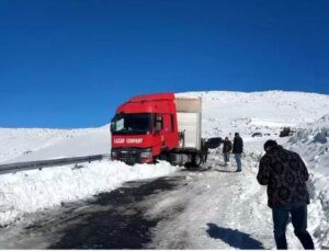 Artvin’de Kar Yağışı Ulaşımı Olumsuz Etkiliyor