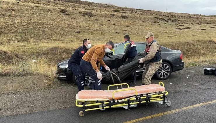 Erzurum’da Arabada Başından Vurulmuş Ceset Bulundu