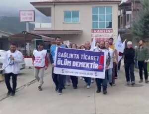 SES Artvin’den Yenidoğan Çetesi Protestosu