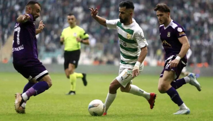 Bursaspor, Artvin Hopaspor’u 2-1 Yenerek 3 Puan Aldı