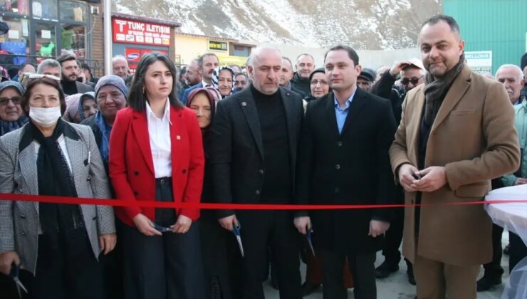 Yusufeli’nde Bayanlar Lokali Açıldı