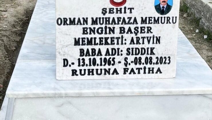 Artvin’de 9 şehit mezarı onarıldı