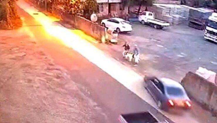 Artvin’de denetimden çıkan araba 2 yayaya çarptı