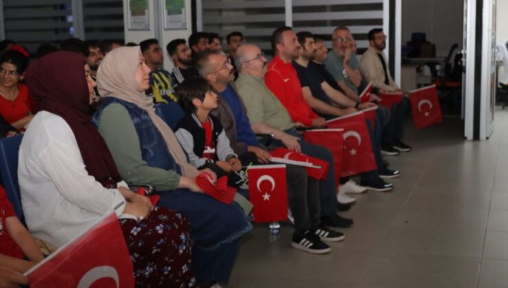Artvin’de ulusal maç heyecanı